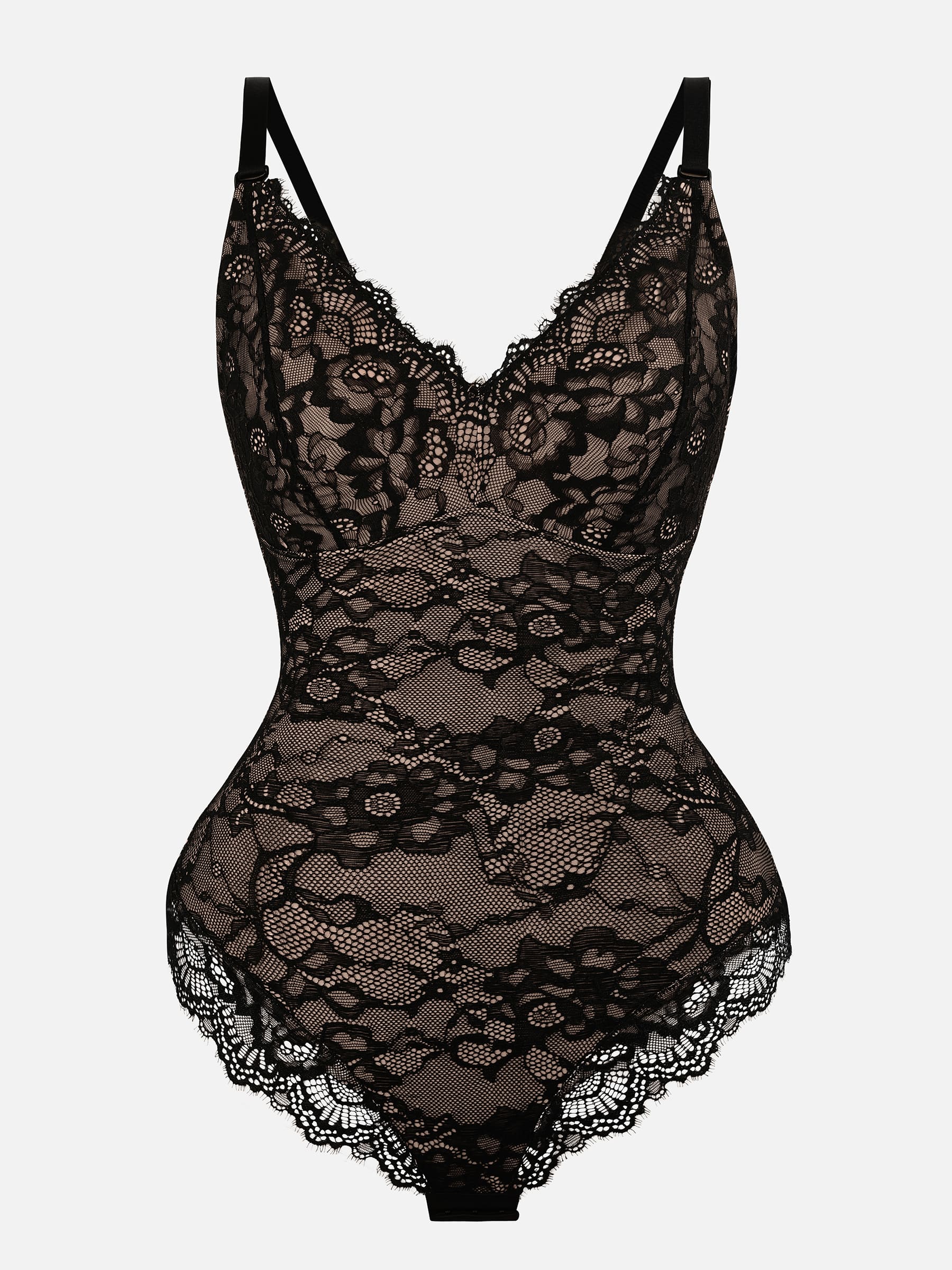 Lace Low Back Lace Bodysuit - Image 23