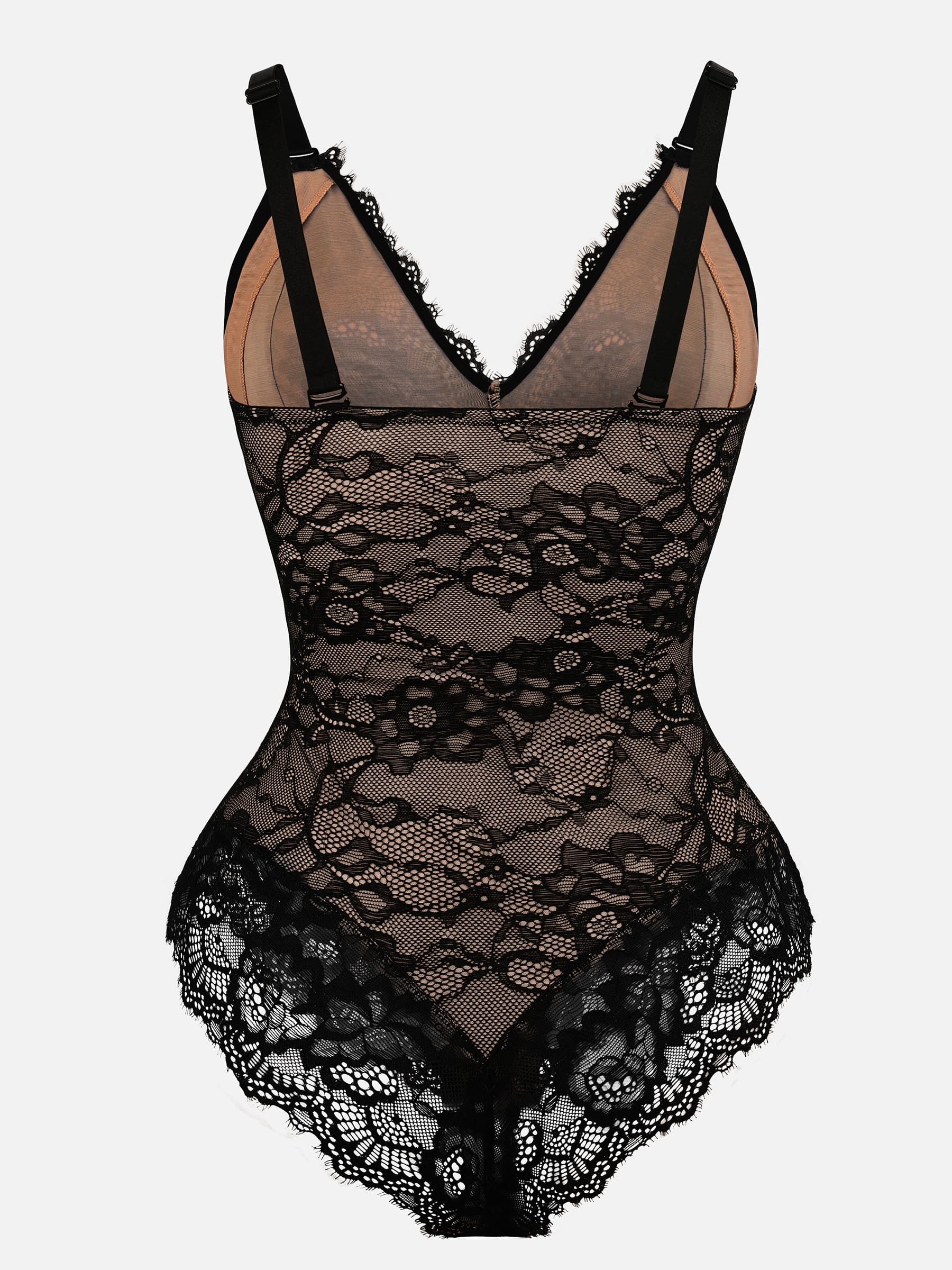 Lace Low Back Lace Bodysuit - Image 25